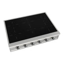 ILVE Nostalgie II 36 inch Built-In Induction Rangetop with 6 Elements (UHCPI366NSSC)