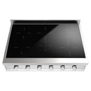 ILVE Professional Plus II 36-Inch Built-In Induction Rangetop in Stainless Steel (UHCPI366SS)