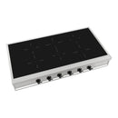 ILVE Nostalgie II 48 inch Built-In Induction Rangetop with 6 Elements, Stainless Steel (UHCPI486NSSB)