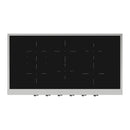 ILVE Nostalgie II 48 inch Built-In Induction Rangetop with 6 Elements, Stainless Steel (UHCPI486NSSB)
