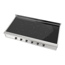 ILVE Nostalgie II 48 inch Built-In Induction Rangetop with 6 Elements, Stainless Steel (UHCPI486NSSC)