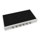 ILVE Nostalgie II 48 inch Built-In Induction Rangetop with 6 Elements, Stainless Steel (UHCPI486NSSP)