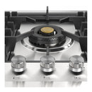 ILVE Professional Plus II 48-Inch Built-In Natural Gas Cooktop with Total Black Brass Burners in Stainless Steel (UHCPT125SS)