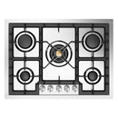 ILVE Professional Plus II 30-Inch Built-In Gas Cooktop with 5 Burners in Stainless Steel (UHCPT75SS)