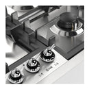 ILVE Nostalgie II 36 inch Built-In Propane Gas Cooktop with Total Black Brass Burners, in Stainless Steel (UHCPT95FNSSCLP)