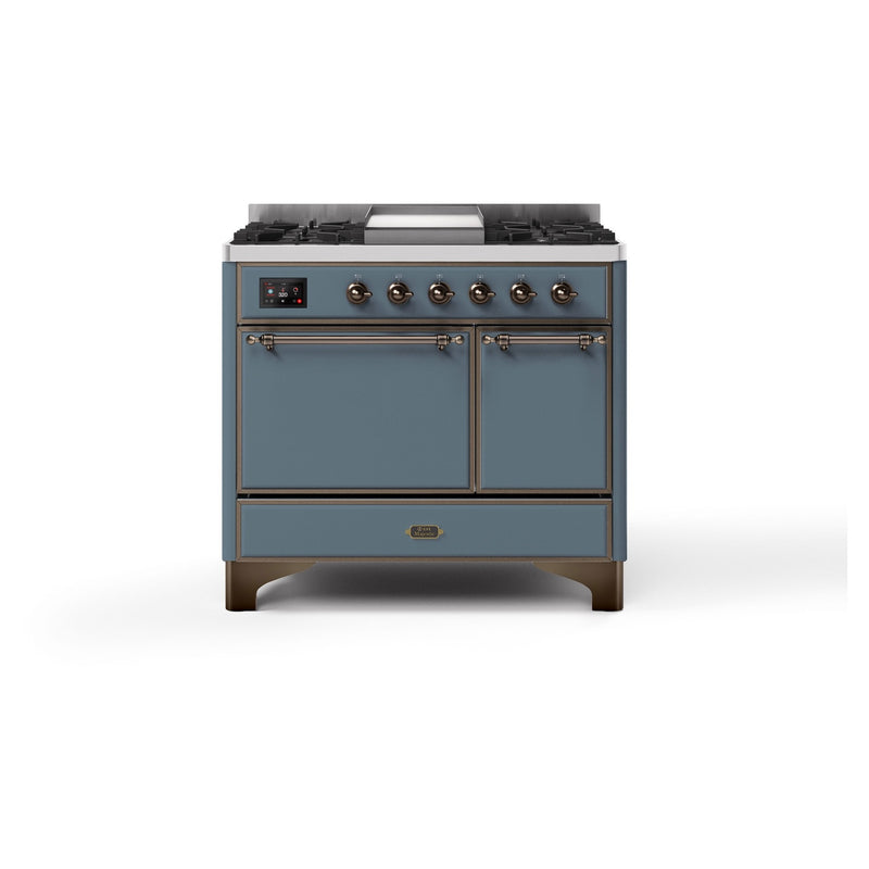 ILVE 40 Electric Double Oven Range Blue UMDI10QNS3BGB
