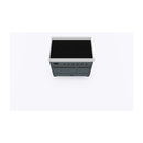 ILVE 40-Inch Majestic II Series Freestanding Electric Solid Door Double Oven Range with 6 Elements in Blue Grey with Bronze Trim (UMDI10QNS3BGB)