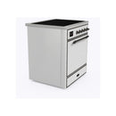 ILVE 36-Inch Majestic II induction Range with 5 Elements - 3.5 cu. ft. Oven - Solid Door in Custom RAL with Bronze Trim (UMI09QNS3RAB)