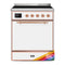 ILVE 30-Inch Majestic II induction Range with 4 Elements - 4 cu. ft. Oven - Custom RAL Color (UMI30QNE3RAP)