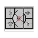 ILVE Nostalgie II Noblesse 30-Inch Dual Fuel Range with Triple Glass Door in Custom RAL with Chrome Trim (UN30NMPRAC)