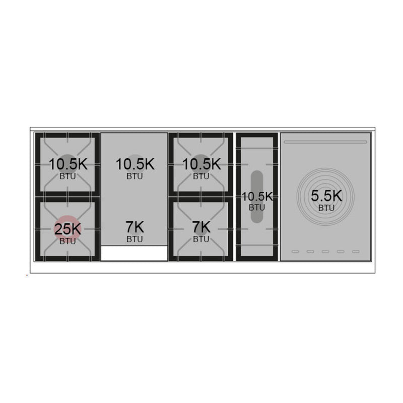 ILVE 60-Inch Nostalgie II Noblesse Dual Fuel Range with 7 Sealed Burners, Gridlde, French Top, and Solid Door Oven in Stainless Steel with Chrome Trim (UN60FSQNMPSSC)