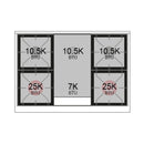 ILVE 40-Inch Nostalgie II Noblesse Dual Fuel Range with Triple Glass Door Oven in Blue Grey with Brass Trim (UND40FNMPBGG)