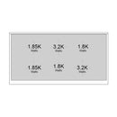 ILVE 40-Inch Nostalgie II Noblesse Induction Range with Solid Door Oven in Matte Graphite with Brass Trim (UNDI406QNMPMGG)