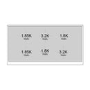 ILVE 40-Inch Nostalgie II Noblesse Induction Range with Solid Door Oven in White with Brass Trim (UNDI406QNMPWHG)