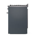 ILVE Professional Plus II 30-Inch Propane Gas Dual Fuel Range with Solid Door in Blue Grey (UP30QMPBGLP)