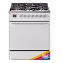 ILVE Professional Plus II 30-Inch Dual Fuel Range with Solid Door in RAL (UP30QMPRA)