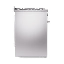 ILVE Professional Plus II 30-Inch Propane Gas Dual Fuel Range with Solid Door in Stainless Steel (UP30QMPSSLP)