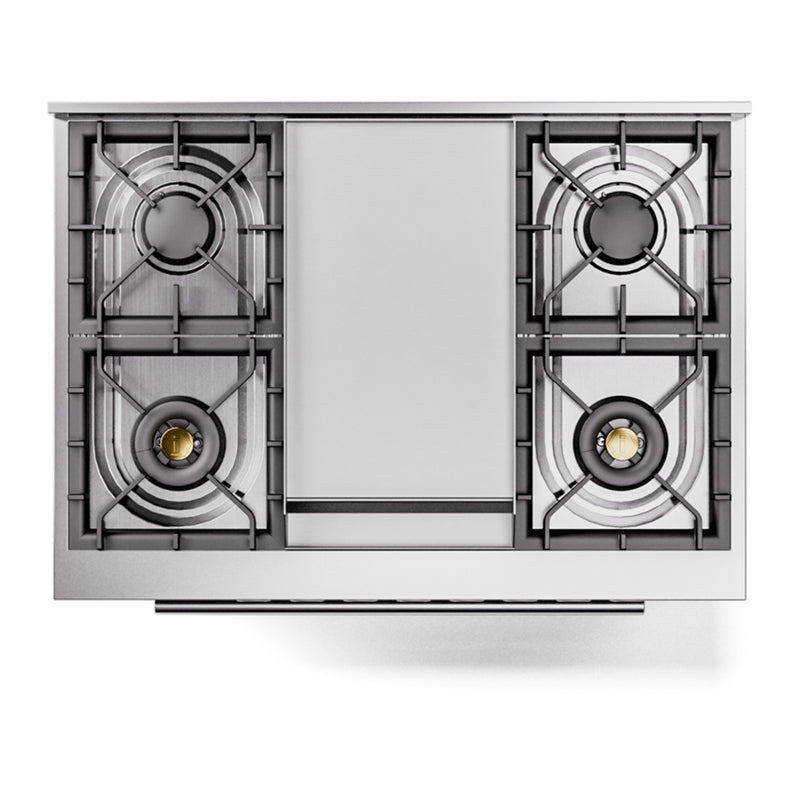 ILVE Professional Plus II 36-Inch Freestanding Dual Fuel Range with 6 Sealed Burner in Custom RAL (UP36FWMPRA)