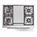 ILVE Professional Plus II 36-Inch Freestanding Natural Gas Dual Fuel Range with 6 Sealed Burner in Custom RAL (UP36FWMPRA)