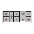 ILVE 60-inch Professional Plus II Natural Gas Dual Fuel Range with 9 Burners, Griddle, and Triple Glass Door Oven in Matte Graphite (UP60FWMPMG)