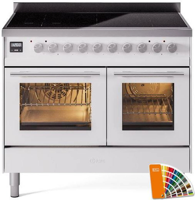 ILVE Professional Plus II 40-Inch Induction Range in Custom RAL Color (UPDI406WMPRA)