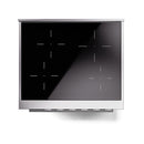 ILVE 30-inch Professional Plus II Induction Range with Solid Door Oven in Glossy Black (UPI304QMPBK)