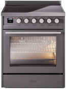 ILVE Professional Plus II 30-Inch Induction Range in Matte Graphite (UPI304WMPMG)