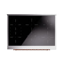 ILVE 36-Inch Nostalgie II Induction Range with Solid Door Oven in Custom RAL with Copper Trim (UPI366QNMPRAP)