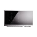 ILVE Nostalgie II Noblesse 48-Inch Induction Range with Triple Glass Door in Emerald Green with Chrome Trim (UNI486NMPEGC)