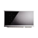 ILVE Nostalgie II Noblesse 48-Inch Induction Range with Triple Glass Door in Midnight Blue with Bronze Trim (UNI486NMPMBB)