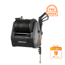 Giraffe Tools Grandfalls Essential Retractable Pressure Washer, 2900 PSI and 100ft Premium Hose (HP135-G30B)