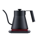 SAKI Baristan Electric Gooseneck Kettle with Precise Temperature Control, Pour Over Coffee Kettle & Tea Kettle, Stainless Steel, 1200W Quick Heating, 1 Liter, Matte Black