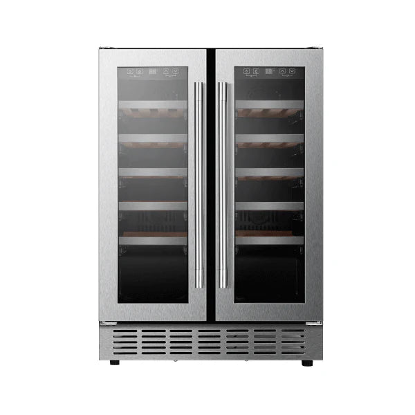 Vitara 24-Inch Side-by-Side 40 Bottle Built-In Wine Cooler (VBWC4001SB)