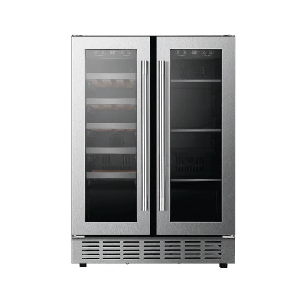 Vitara 24-Inch ADA Compliant Side-by-Side Wine Cooler and Beverage Center (VBWC4002SBA)