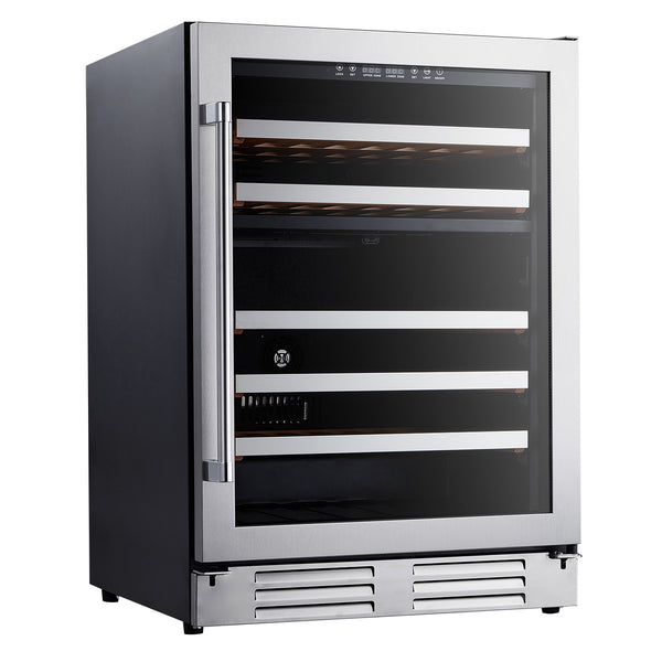 Vitara 24-Inch Dual Zone 52 Bottle Built-In Wine Cooler (VBWC5201D)