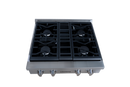 Vezeni 30-Inch Randolph Rangetop in Stainless Steel with Silver Knob (VCN3005-PRO-SV)