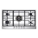 Verona 36-Inch Designer Gas Cooktop with 5 Sealed Burners in Stainless Steel (VDGCT536FSS)