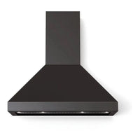 Verona 36-Inch Designer Chimney Wall Range Hood with 600 CFM, 4 Fan Speeds in Matte Black (VECHW36GE)