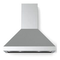 Verona 36-Inch Designer Chimney Wall Range Hood with 600 CFM, 4 Fan Speeds in Stainless Steel (VECHW36GSS)