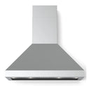 Verona 36-Inch Designer Chimney Wall Range Hood with 600 CFM, 4 Fan Speeds in Stainless Steel (VECHW36GSS)