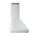Verona 36-Inch Designer Chimney Wall Range Hood with 600 CFM, 4 Fan Speeds in Stainless Steel (VECHW36GSS)