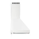 Verona 2-Piece Appliance Package - 36-Inch Gas Range with 5 Sealed Burners and Wall Mount Range Hood in White