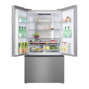 Verona 36-Inch Freestanding French Door Refrigerator with 20.3 Cu. Ft. Capacity, Automatic Ice Maker, Recessed Handle (VEFFD3620RISL)