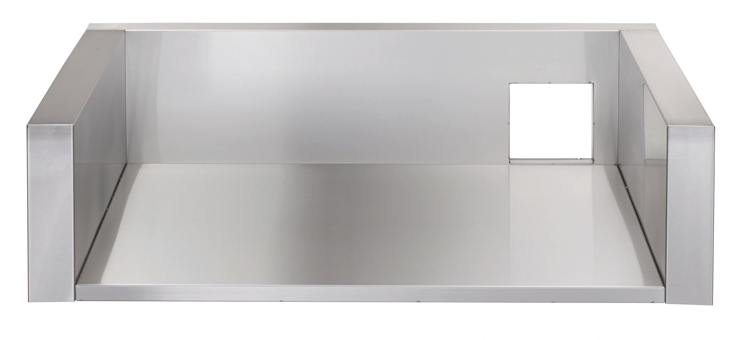 Insulated jacket storage box with open top, rectangular metal frame