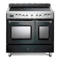 Verona Prestige 36-Inch Electric Range with Double Oven in Matte Black (VPFSEE365DE)