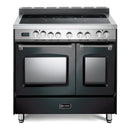 Verona Prestige 36-Inch Electric Range with Double Oven in Matte Black (VPFSEE365DE)