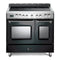 Verona Prestige 36-Inch Electric Range with Double Oven in Matte Black (VPFSEE365DE)