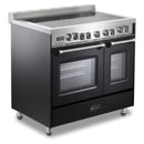 Verona Prestige 36-Inch Electric Range with Double Oven in Matte Black (VPFSEE365DE)