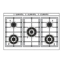 Verona 2-Piece Appliance Package - 36-Inch Dual Fuel Range with Double Oven and Under Cabinet Range Hood in Stainless Steel