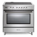 Verona Prima 36-Inch Electric Range with 5 Radiant Burners in Stainless Steel (VPRFSEE365SS)